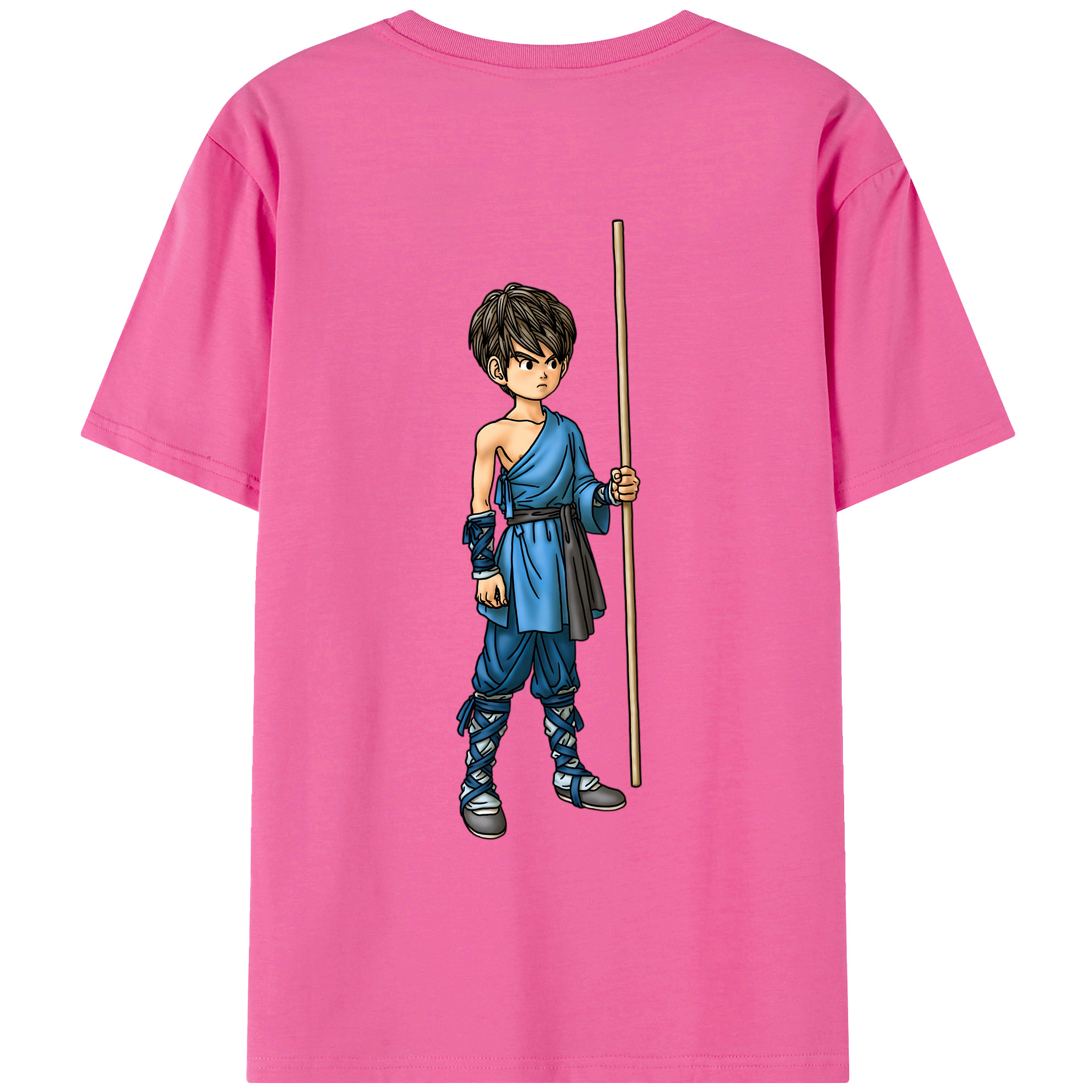 （画像用） ドラゴンクエスト Doragon Kuesuto Dragon Quest レディース半袖Tシャツ(バックプリント)